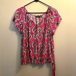 Large Apt 9 top pink design